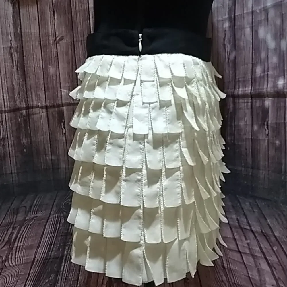 J. Crew Collection silk ribbon skirt size 0